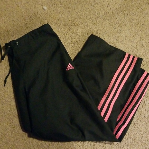 adidas Pants - ADIDAS crop athletic pants